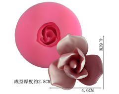 Khuôn Silicon - Hoa Lan - 4.6cm - Nhụy 2 Tầng 6 Cánh