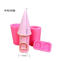 Khuôn Silicon - Lâu Đài - Đại 8c