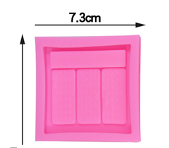 Khuôn Silicon - Trang Điểm - #3 Phấn Vuông Mắt