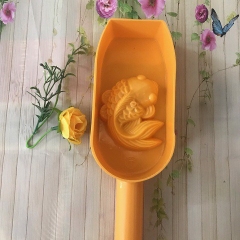 Khuôn Trung Thu Gõ - 100gr - Hình Cá