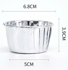 Ly Giấy Cup cake - Tròn Chống Dính, Chống Thấm 50 Ly