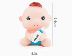 Tượng Em Bé - Búp Bê - PKD - Set 2 - Cặp Ngồi - Bú Bình