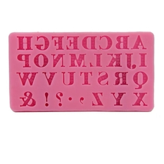 Khuôn Silicon - Chữ Hoa Lá - 1.5cm