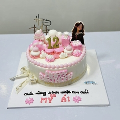 Khuôn Silicon - Chữ Happy - Nghiêng Kiểu