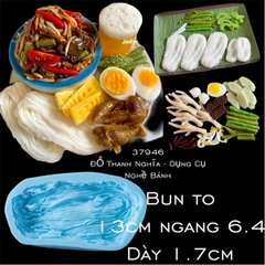 Khuôn Silicon - Món Ăn - Bún Lớn 13cm