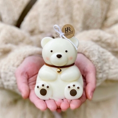 Khuôn Silicon - Động Vật - Gấu Ngồi To 10cm