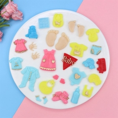 Khuôn Silicon - Quần Áo - Bé Trai 5c