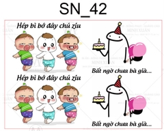 Decal Chủ Đề Sinh Nhật - DSN - DSN42