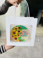 Túi Giấy - Quai Xách Đứng - 1 Mặt Trong - 20x18x7cm