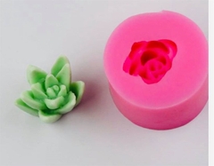 Khuôn Silicon - Sen Đá TIA - 3.9cm - Nhọn