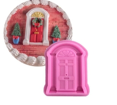 Khuôn Silicon - Cánh Cửa - Cao Đá 13.5cm Viền