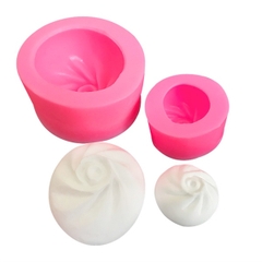 Khuôn Silicon - Bánh Bao - 7.4Cm