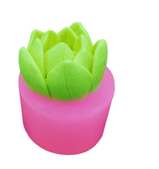 Khuôn Silicon - Hoa Sen Thái Mini - hoa sen nở 4.5cm
