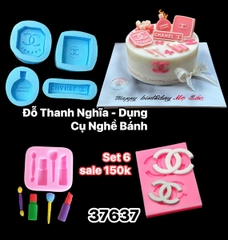Combo 3 Khuôn Silicon Trang Điểm