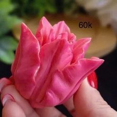 Khuôn Silicon - Hoa Ly Kép Nở 6cm A10