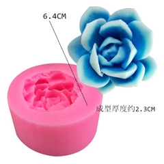 Khuôn Silicon - Sen Đá Hoa Hồng