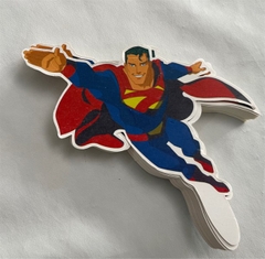 Set Cắm Giấy Hoạt Hình Phụ Kiện Trang Trí Bánh - SUPER MAN 50 THẺ