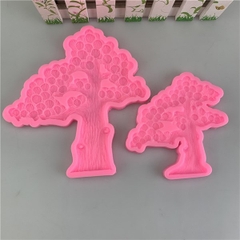 Khuôn Silicon - Cây Kim Tiền - CÂY TO 19x7x1.7cm