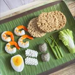 Khuôn Silicon - Rau Củ - Rau Muống 2c