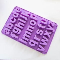 Khuôn Silicon - Chữ Cái Thường - 5cm - Lớn