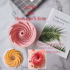 Khuôn Silicon - Đế - Xoắn Xao Xuyến 15cm Cao 5.5cm