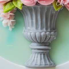 Khuôn Silicon - Bình Hoa - Khía 8.6cm