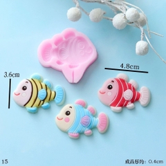 Khuôn Silicon - Biển - Cá NeMo 4.8cm