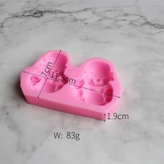 Khuôn Silicon - Ông Phật Di Lạc Set 2 Thần Tài Thổ Địa