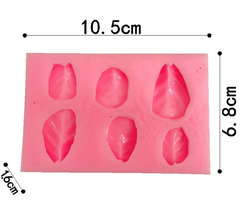 Khuôn Silicon - Lá Dolla Bầu Thái - SL75