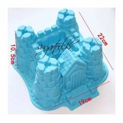 Khuôn Silicon - Đế - Lâu Đài To 20Cm