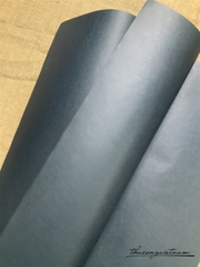Giấy Bó Hoa Gói Hoa Satin Trơn - 20 Tờ Sấp - Đen