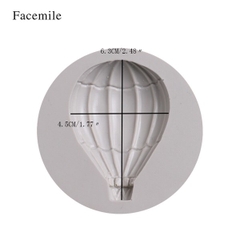 Khuôn Silicon - Bầu Trời - Khinh Khí Cầu - Mẫu 1c