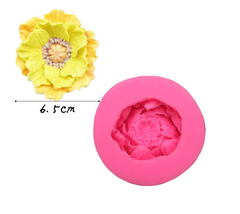 Khuôn Silicon - Hoa Poppy 6.5 Cm