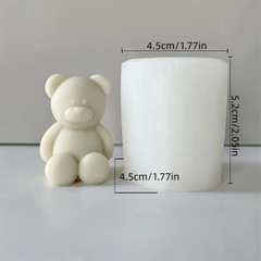 Khuôn Silicon - Động Vật - Gấu Ngồi 4.5cm