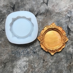 Khuôn Silicon - Vòng Hoa - Hoa Văn 11cm