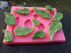 Khuôn Silicon - Lá Loa Kèn - TuLip 10c (B244)