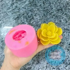 Khuôn Silicon - Hoa Hồng Lai -  6cm