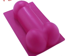Khuôn Silicon - Peni Vĩ - Lớn 1c 26x13x7cm