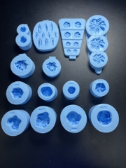 Khuôn Silicon - Set 14 Khuôn Hoa Hàn Quốc