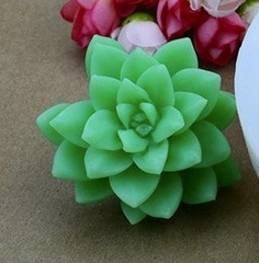Khuôn Silicon - Sen Đá Nở - 7.2x4.5cm - Cánh Nhọn