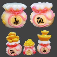 Khuôn Silicon - Túi Vàng - 7cmLỘC