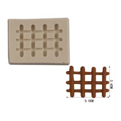 Khuôn Silicon - Hàng Rào - 5x3.4cm