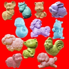 Khuôn Silicon - Động Vật 12 Con Giáp - NGỌ - Ngựa