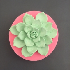 Khuôn Silicon - Sen Đá Cánh Tia Nhọn 6.8cm