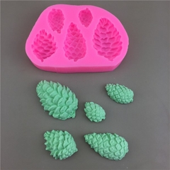 Khuôn Silicon - Noel - Quả Thông - TH 5c