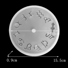 Khuôn Silicon - Đồng Hồ - 15cm