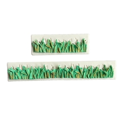 Khuôn Silicon - Lá Bụi Cỏ - Viền Cỏ Dài 23cm
