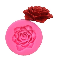 Khuôn Silicon - Hoa Hồng Cánh Tim