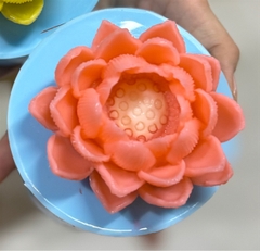 Khuôn Silicon - Hoa Sen Thái Nở - 9cm