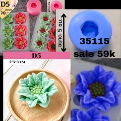 Khuôn Silicon - Hoa Cúc Nhuỵ 6cm D5